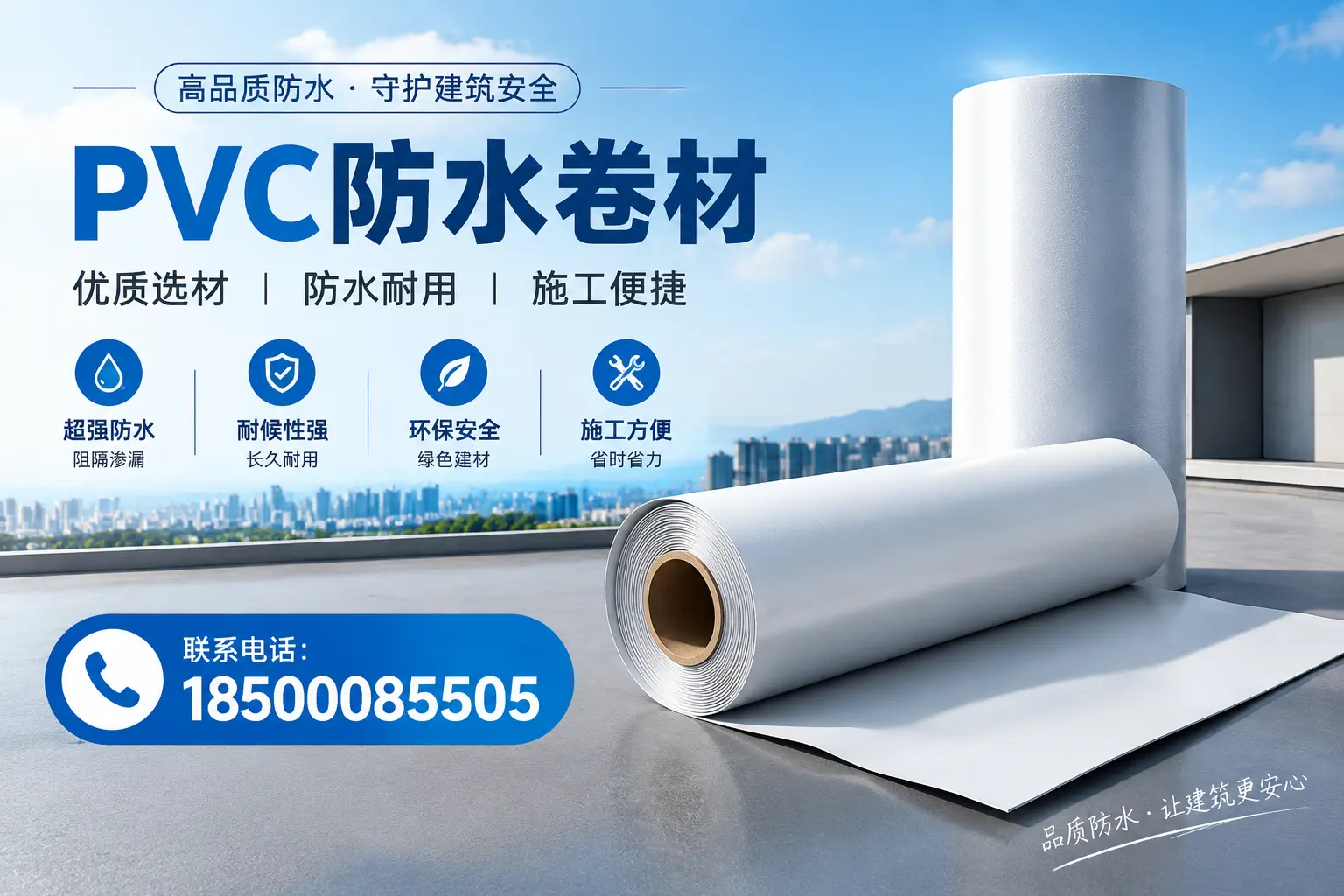 如何评估PVC防水卷材的性价比？河池消费者必读